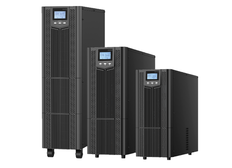 Trifaze Giriş Monofaze Çıkış Online UPS